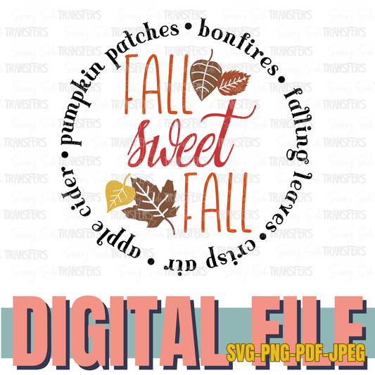 Fall Sweet Fall Digital Download