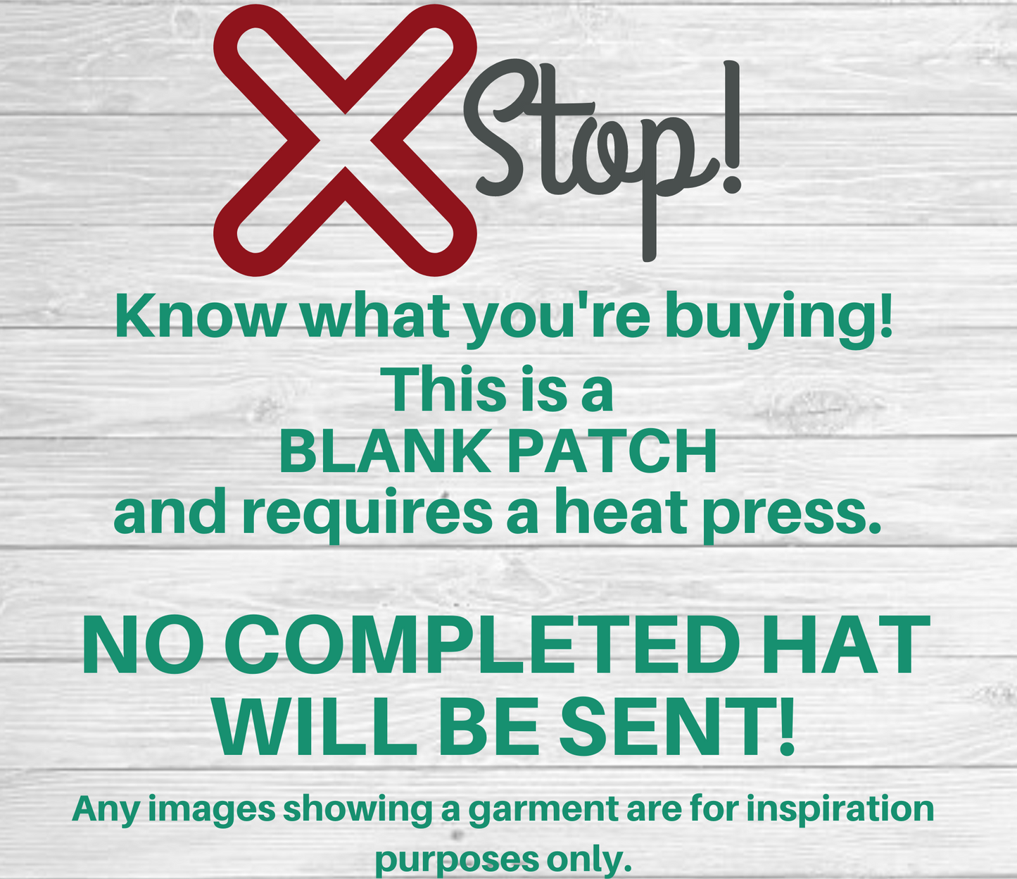 Blank Raggedy Hat Patch for Sublimation