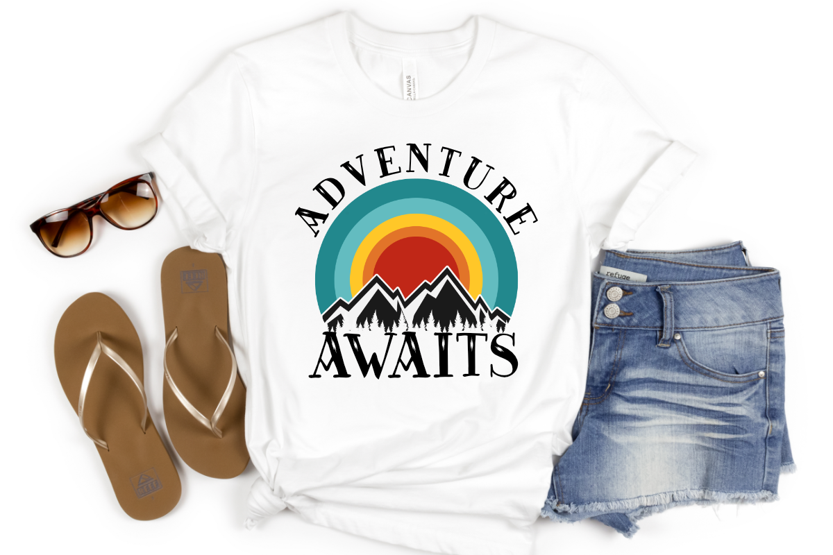 Adventure Awaits Sublimation Transfer
