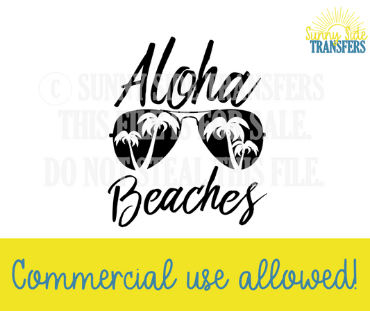 aloha beaches svg