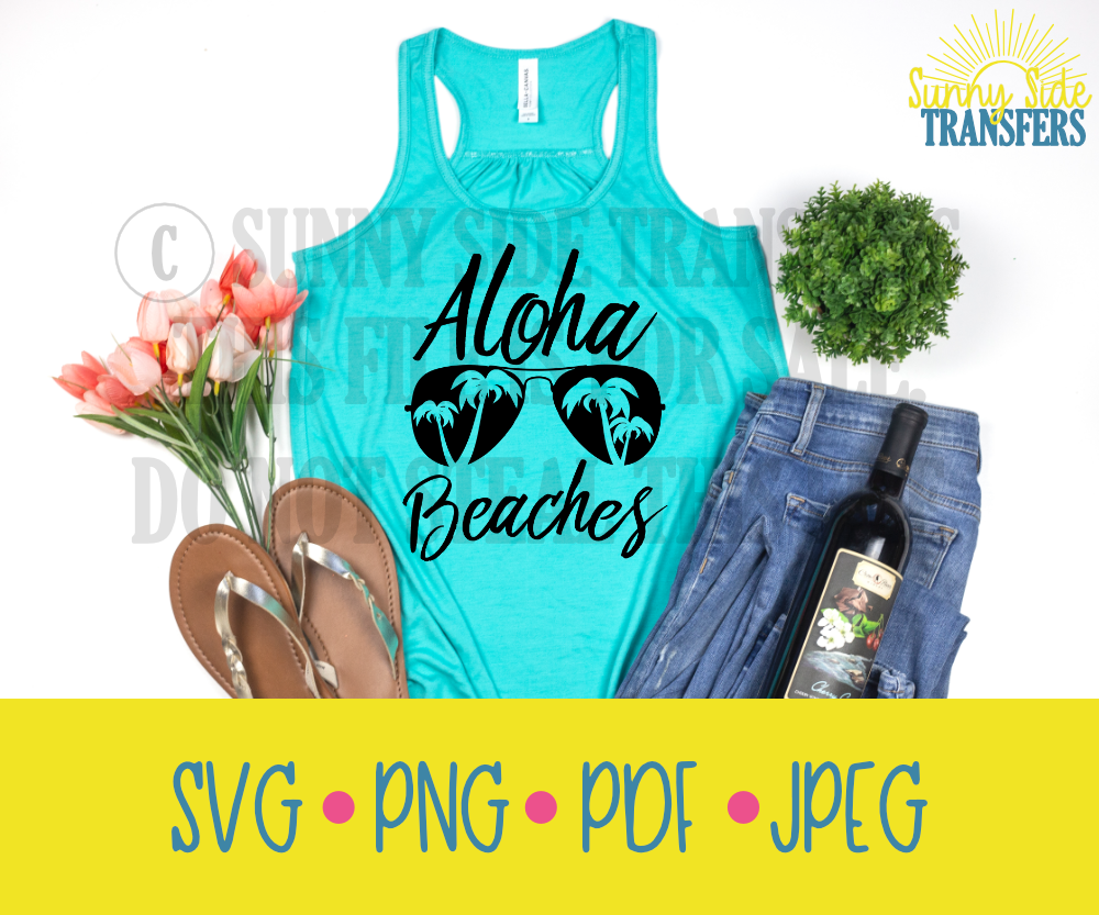 aloha beaches digital file