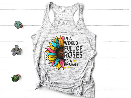 Be a Sunflower Sublimation Transfer