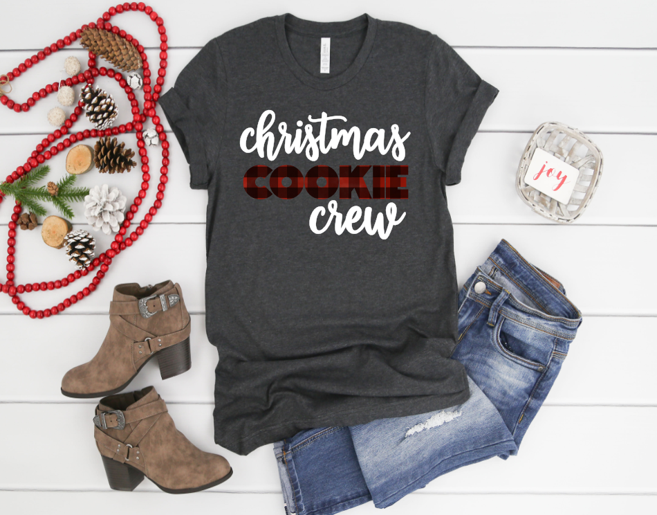 Christmas Cookie Crew HTV Transfer