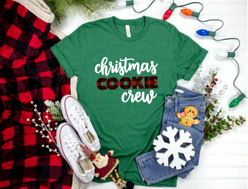 Christmas Cookie Crew HTV Transfer