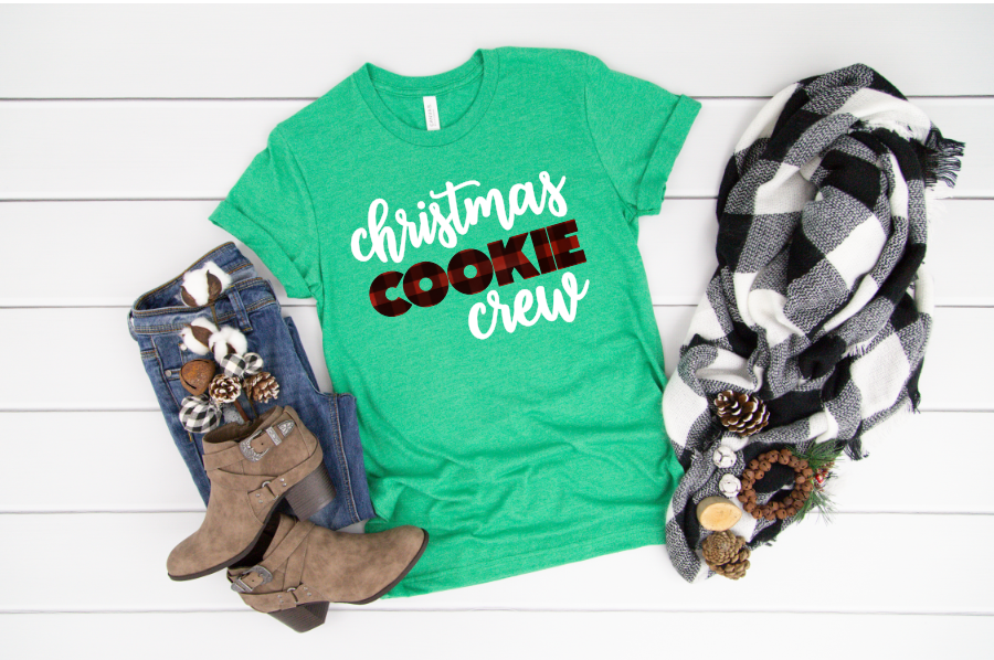 Christmas Cookie Crew HTV Transfer