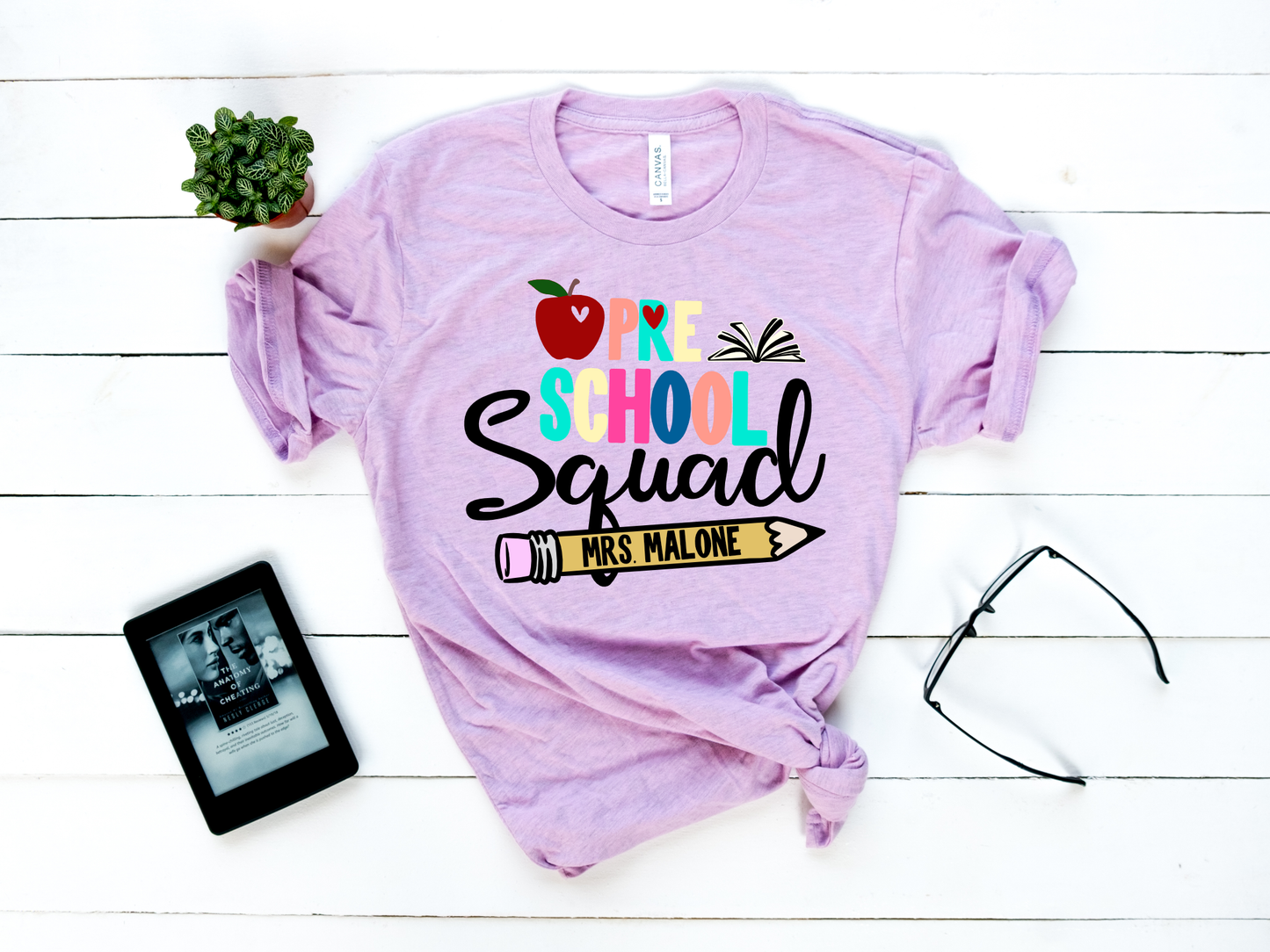 Colorful Pre School Squad Transfer