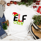 Elf Crew Christmas HTV Transfer