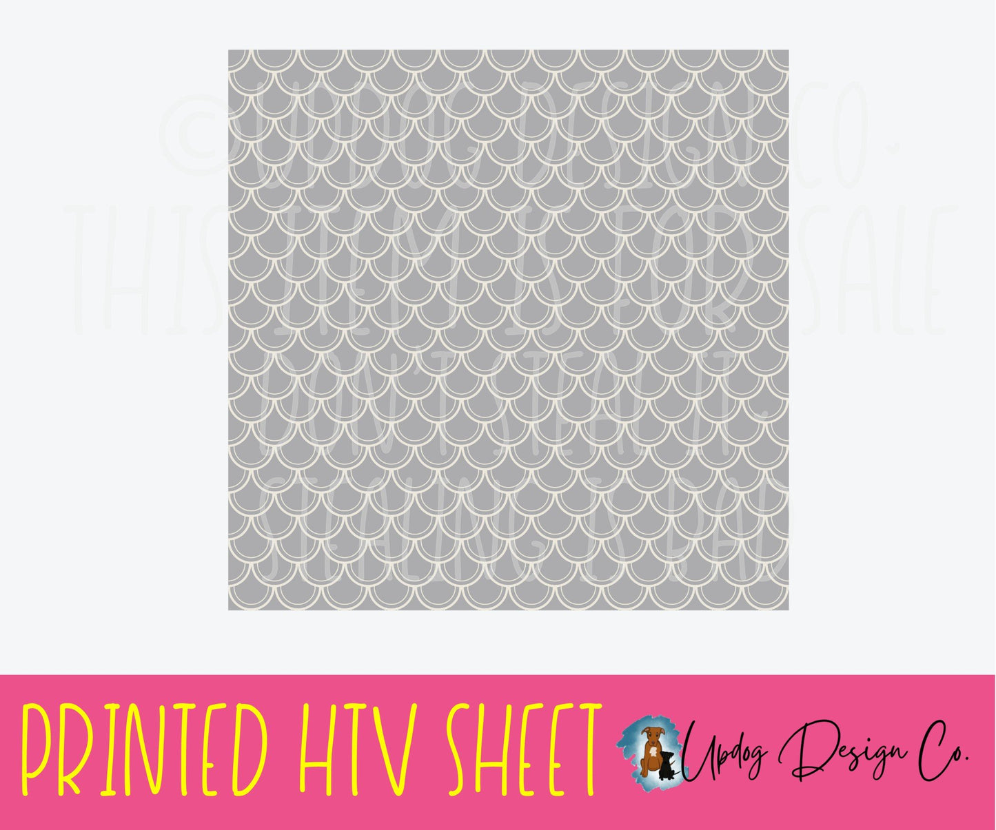 Animal Pattern 5 Printed HTV Sheet