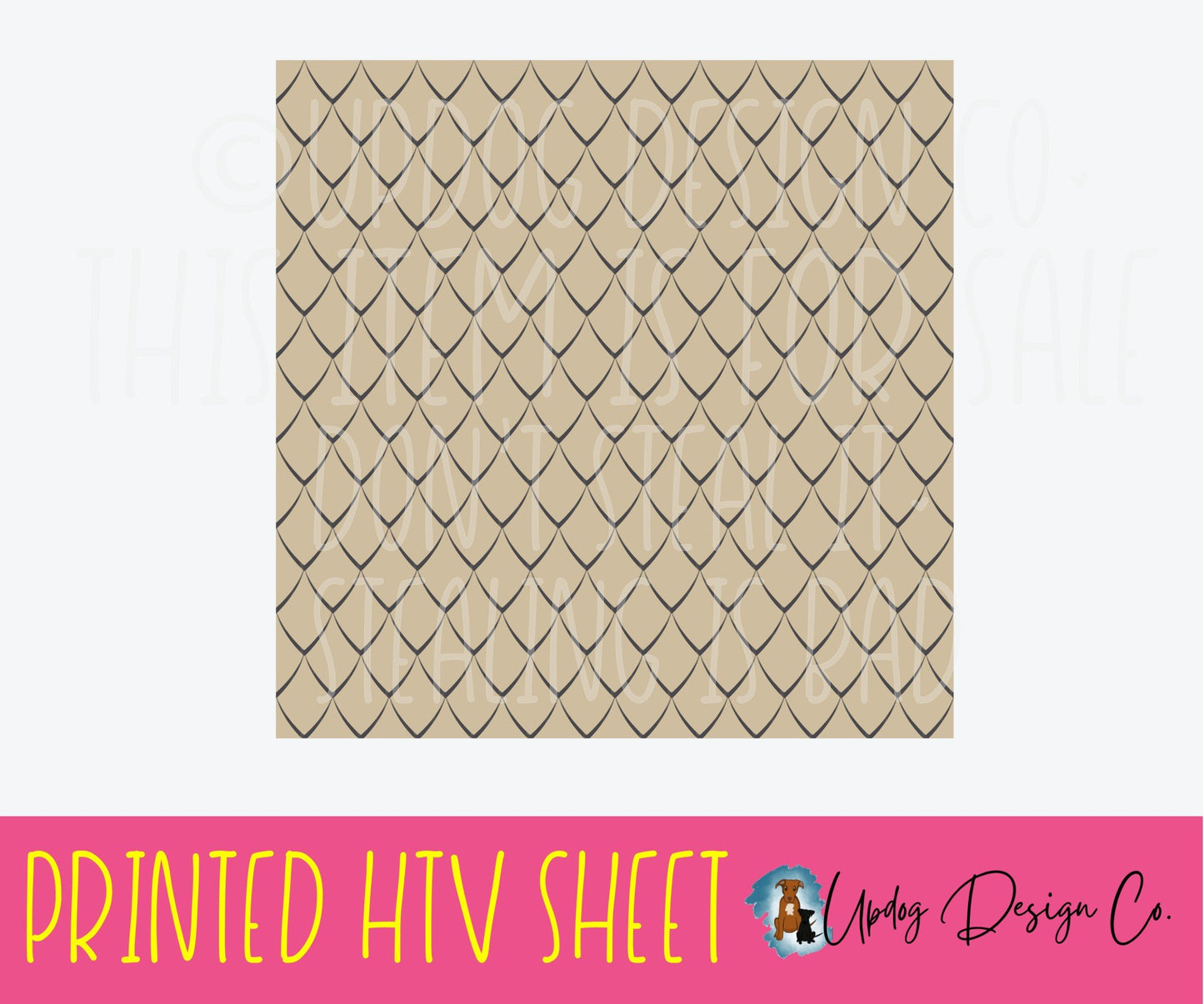 Animal Pattern 6 Printed HTV Sheet