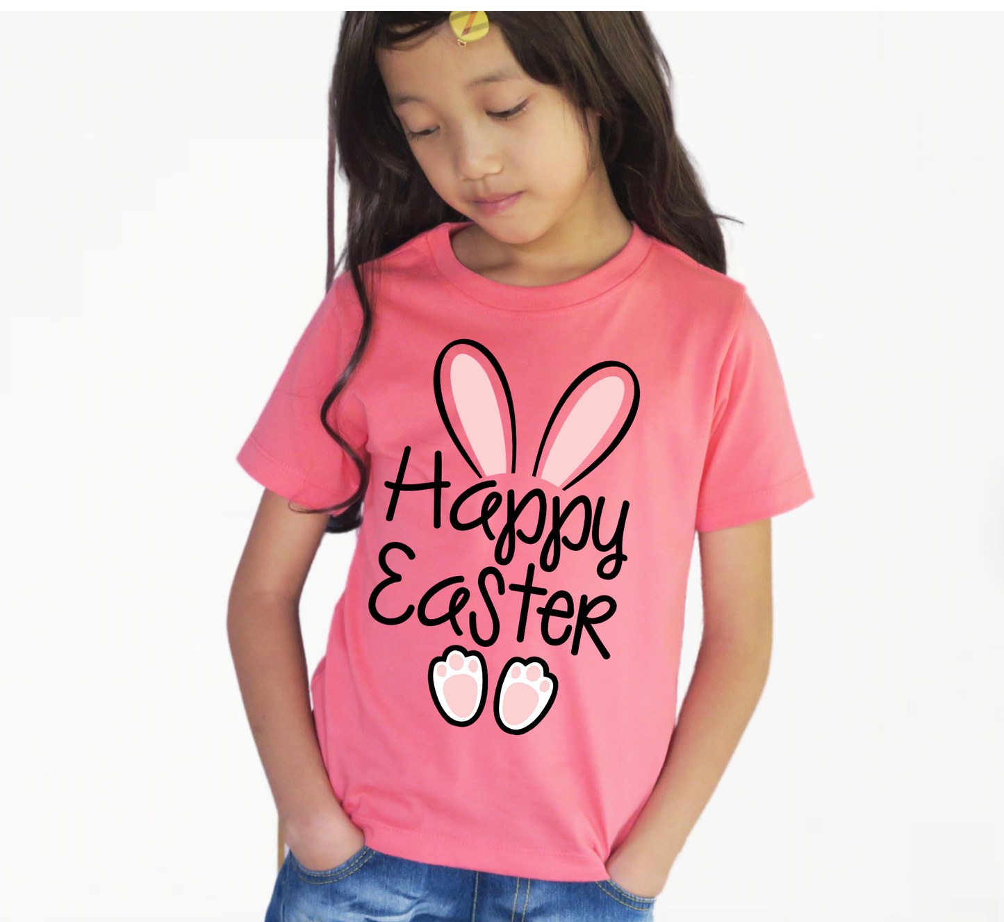 Happy Easter Bunny Transfer Sublimation