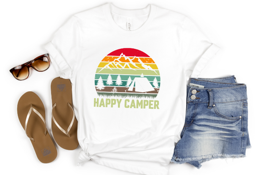 Camping Sublimation Shirt Transfer