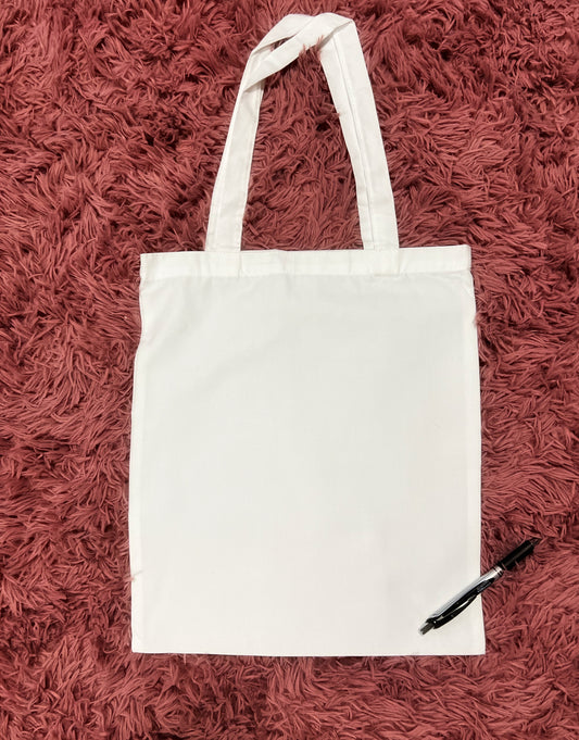 blank sublimation tote bag