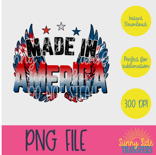 Made In America Patriotic Digital Download