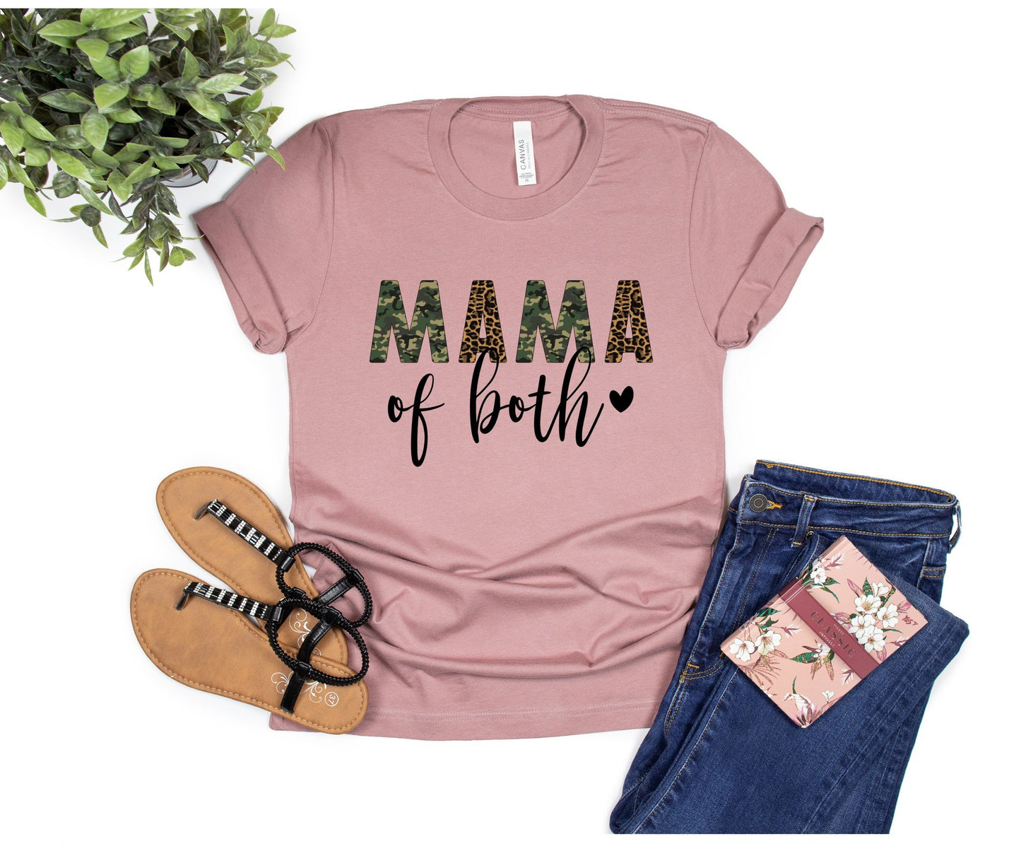 Mama of Both Transfer Full Color HTV