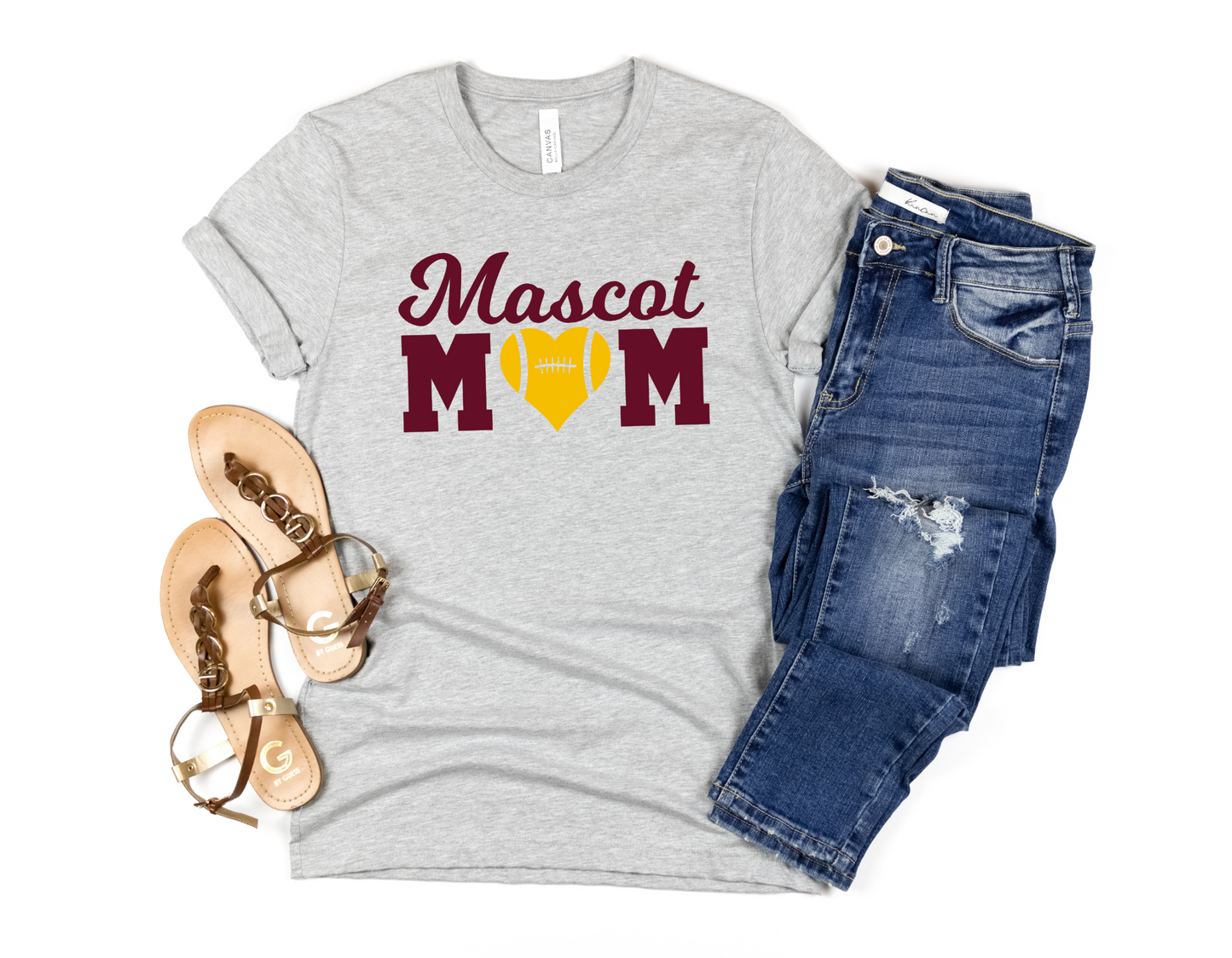Personalized Football Mom Sublimation Transfer