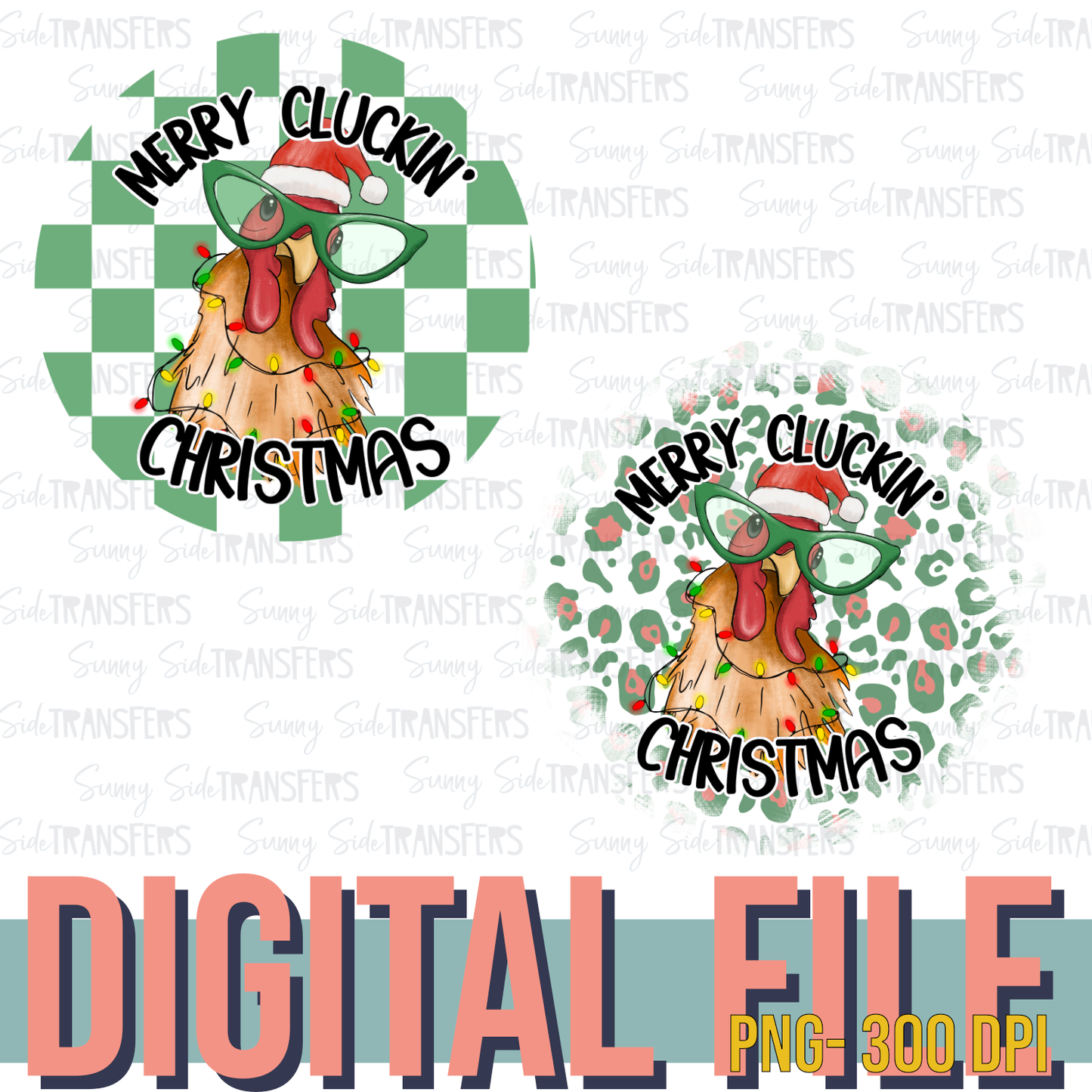 Christmas Chicken PNG