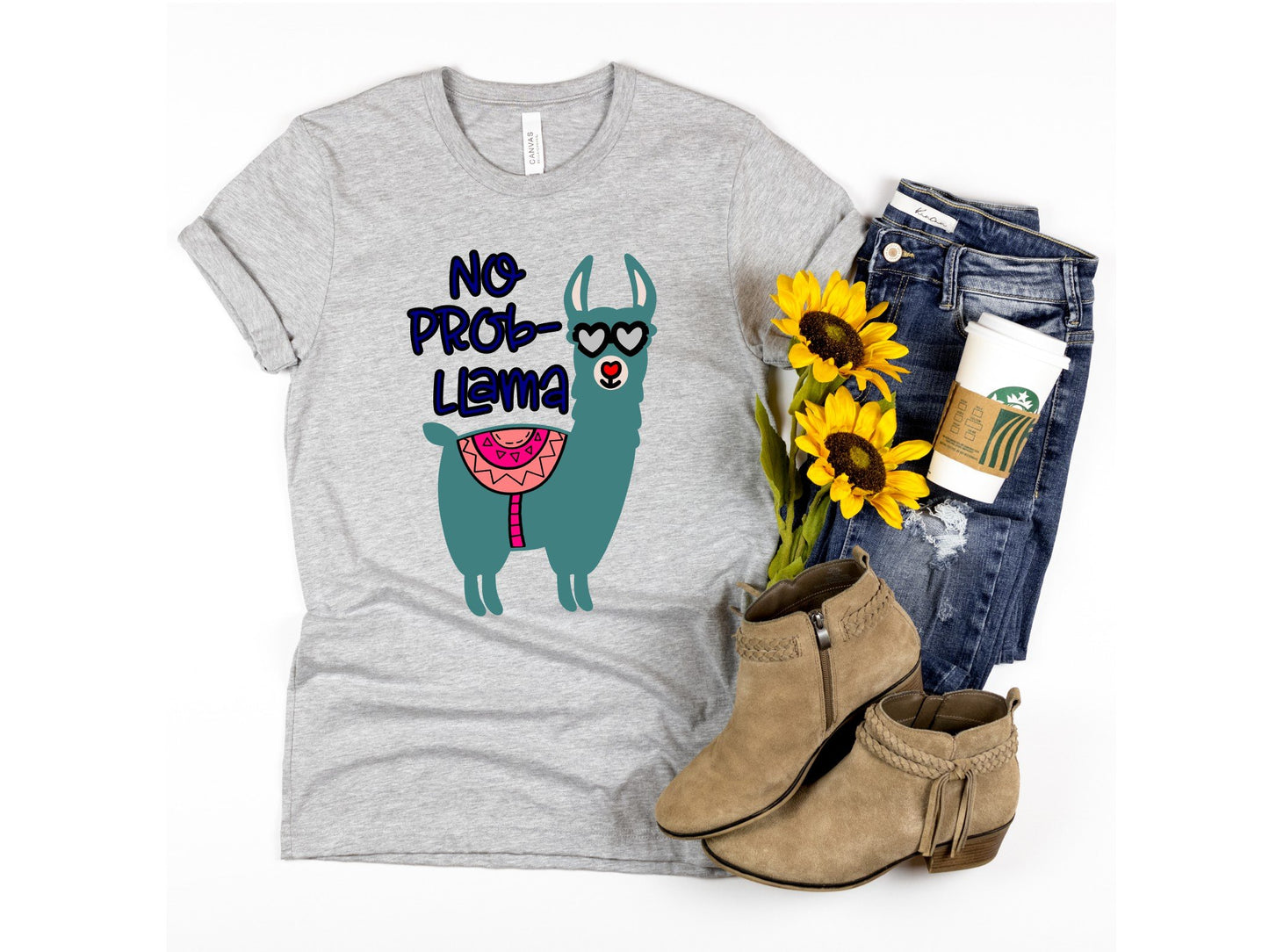 No Prob Llama HTV Transfer