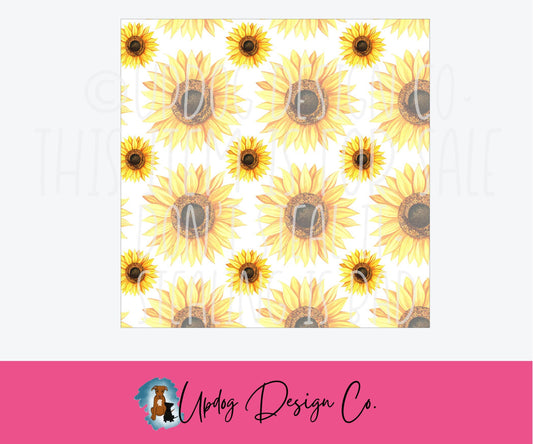 12"x12" Sunflowers #124 Sublimation Print