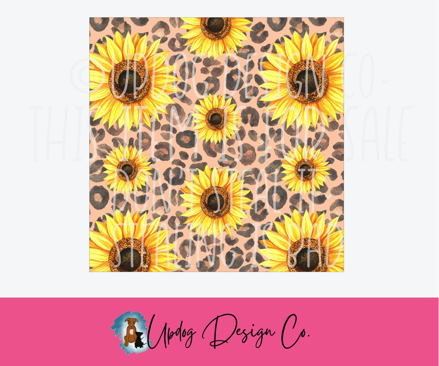 12"x12" Sunflowers #128 Sublimation Print