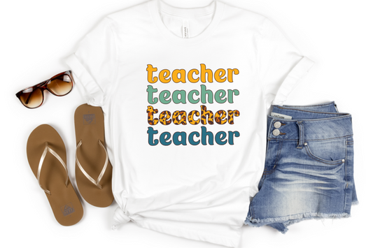 Teacher shirt transfer