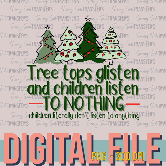 christmas digital file