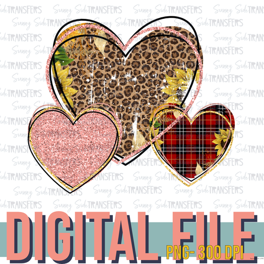 Valentine's Day PNG for Sublimation or DTF