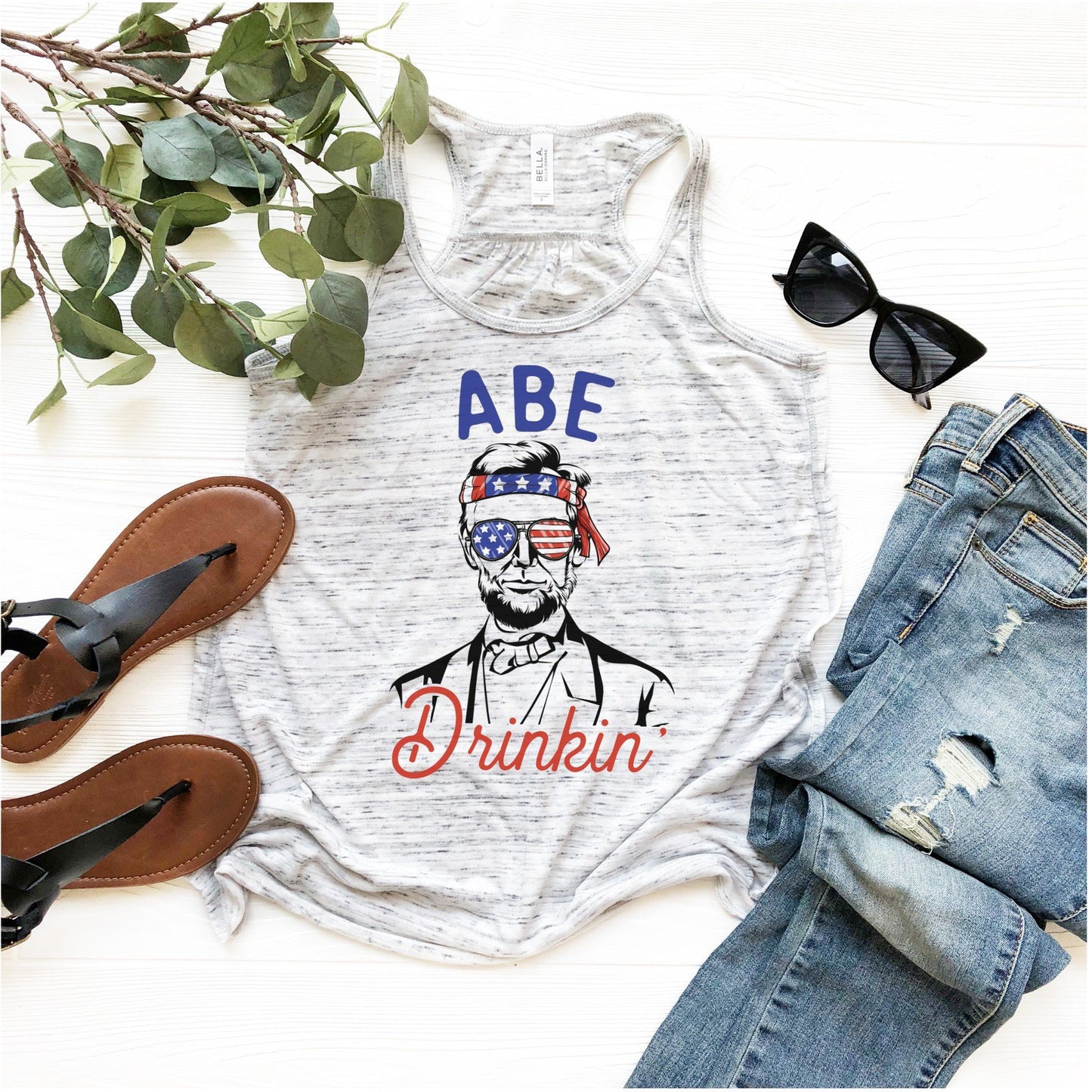 Abe Drinkin' Sublimation Transfer