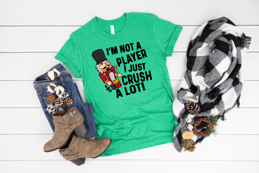 Crush A Lot Christmas HTV Transfer