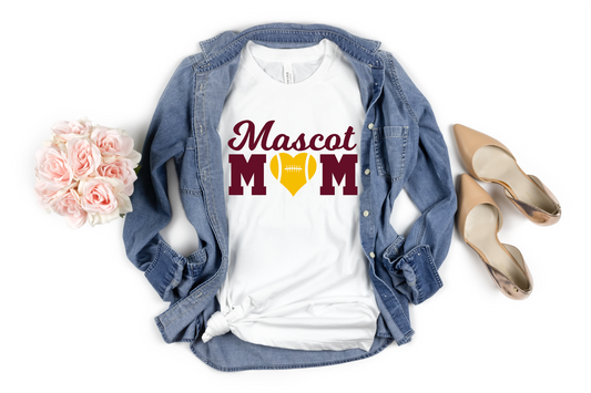 Football Mom Personalized Sublimation Transfer