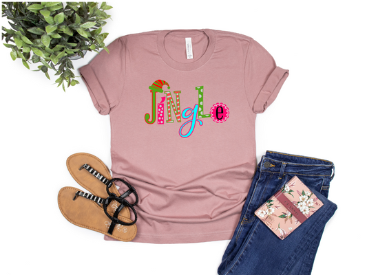 Jingle Christmas Sublimation Transfer