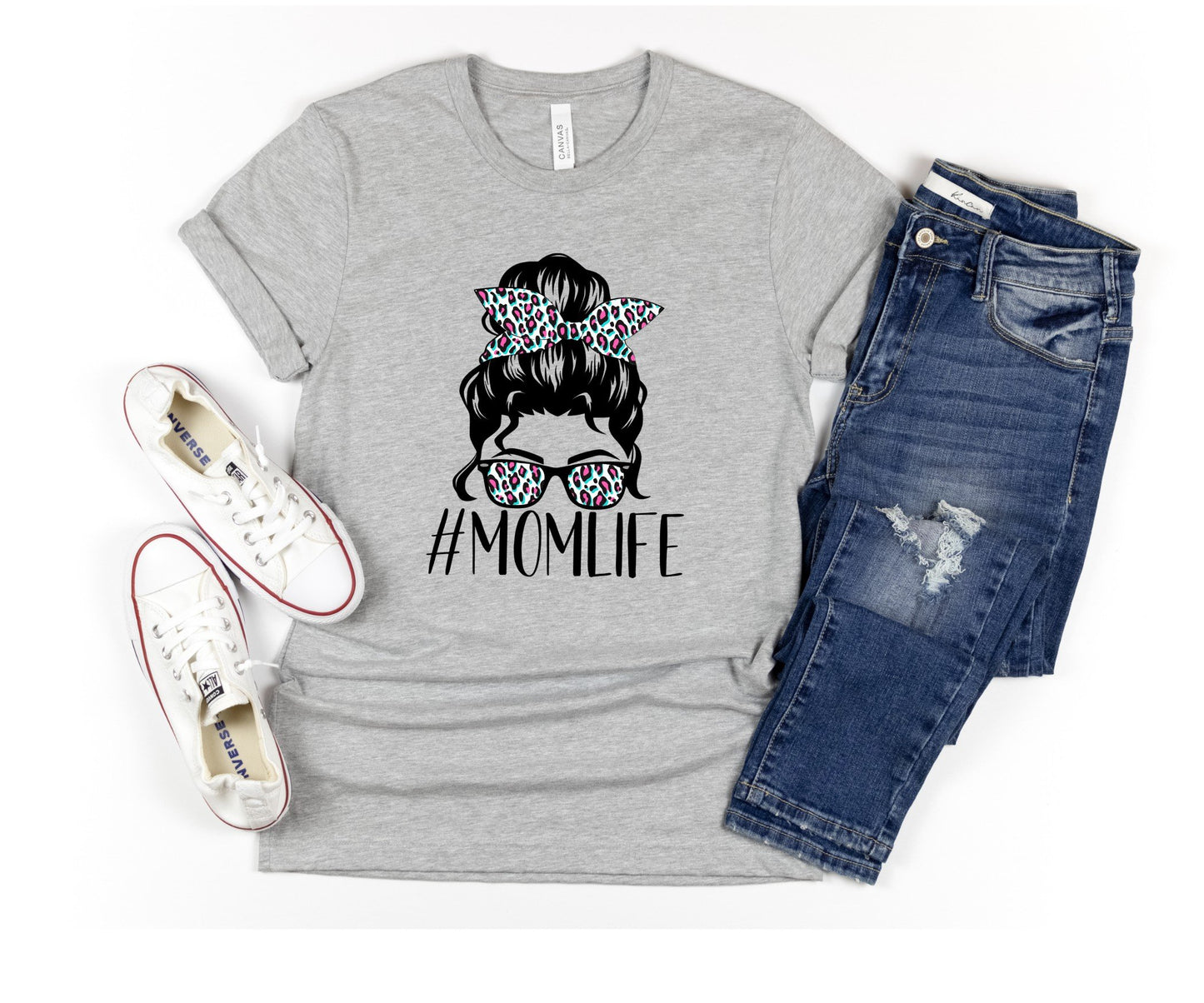 Leopard Momlife HTV Transfer