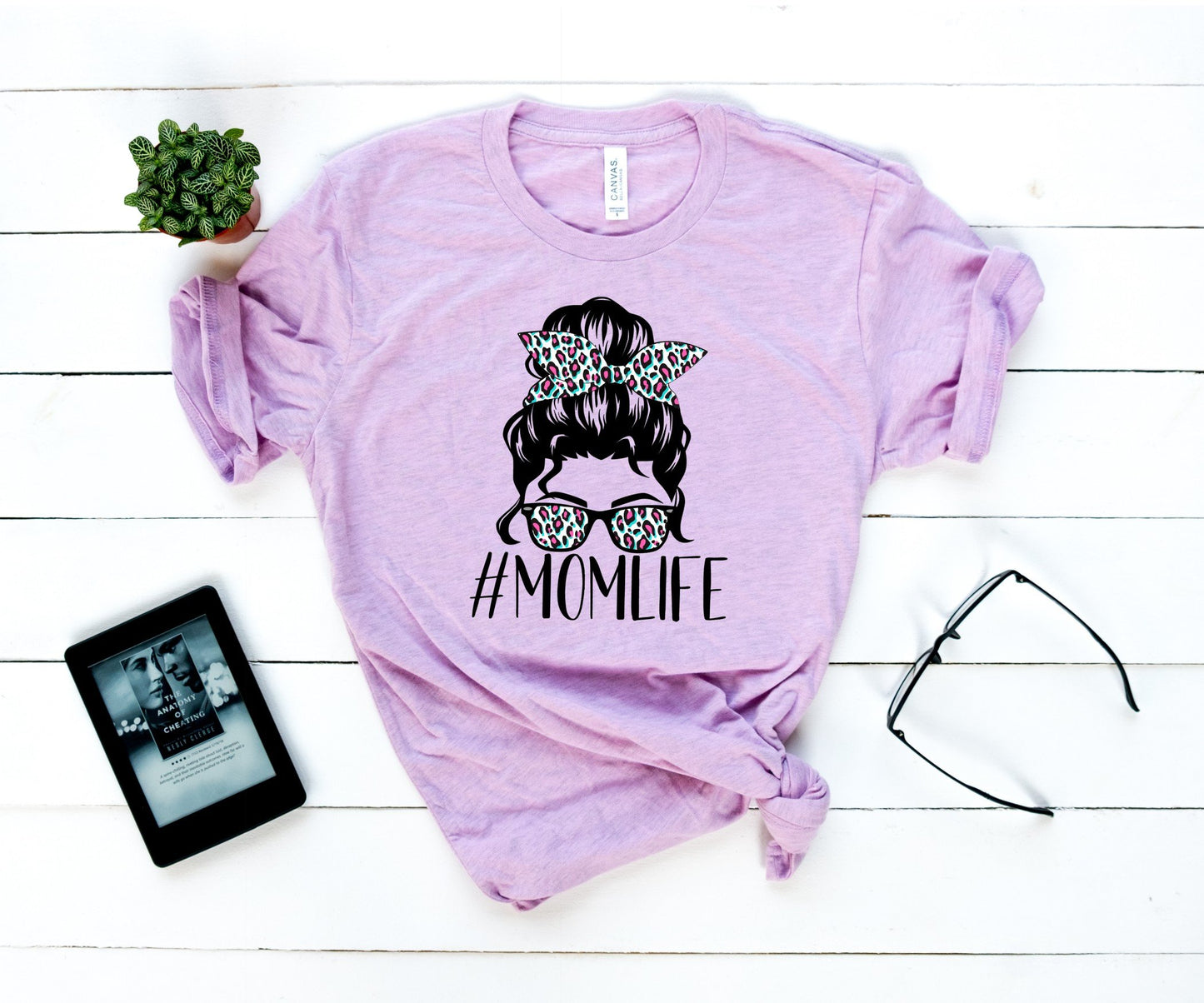 Leopard Momlife HTV Transfer