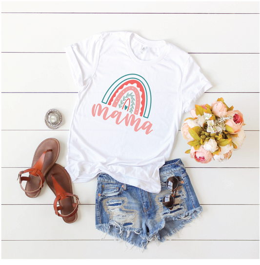 Mama Rainbow Sublimation Transfer