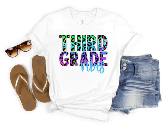 Third Grade Vibes Sublimation Transfer