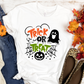 trick or treat sublimation transfer