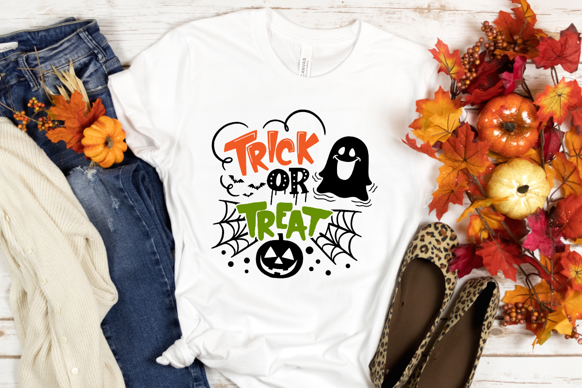 trick or treat sublimation transfer