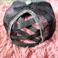 Distressed Criss Cross Hat