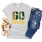 Personalized GO School Mascot Sublimation Transfer