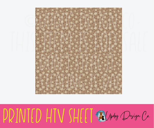 Animal Pattern 1 Printed HTV Sheet