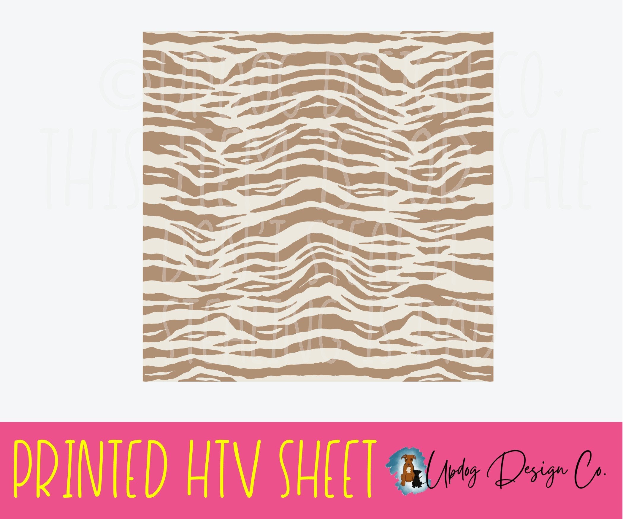 Pattern Htv Printed Animal Pattern 10 Printed HTV Sheet – Sunny Side Transfers and Wholesale