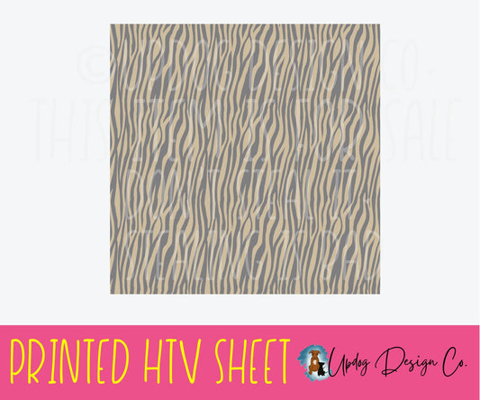 Animal Pattern 14 Printed HTV Sheet