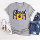 Blessed Mom Sunflower HTV Transfer