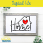 Home SVG for Sign
