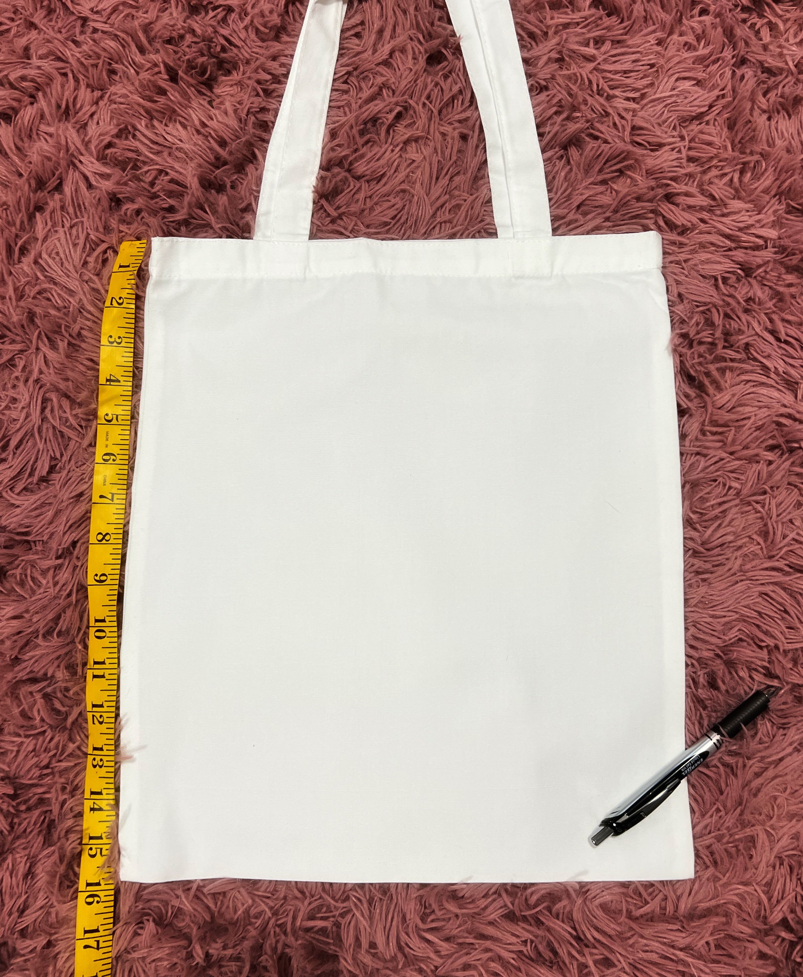 Buy Sublimation Tote Bags Sublimation Blank Polyester Tote Bags Sublimation  Canvas Bag Reusable Grocery Bags for DIY Crafting(40 Pieces) at Amazon.in