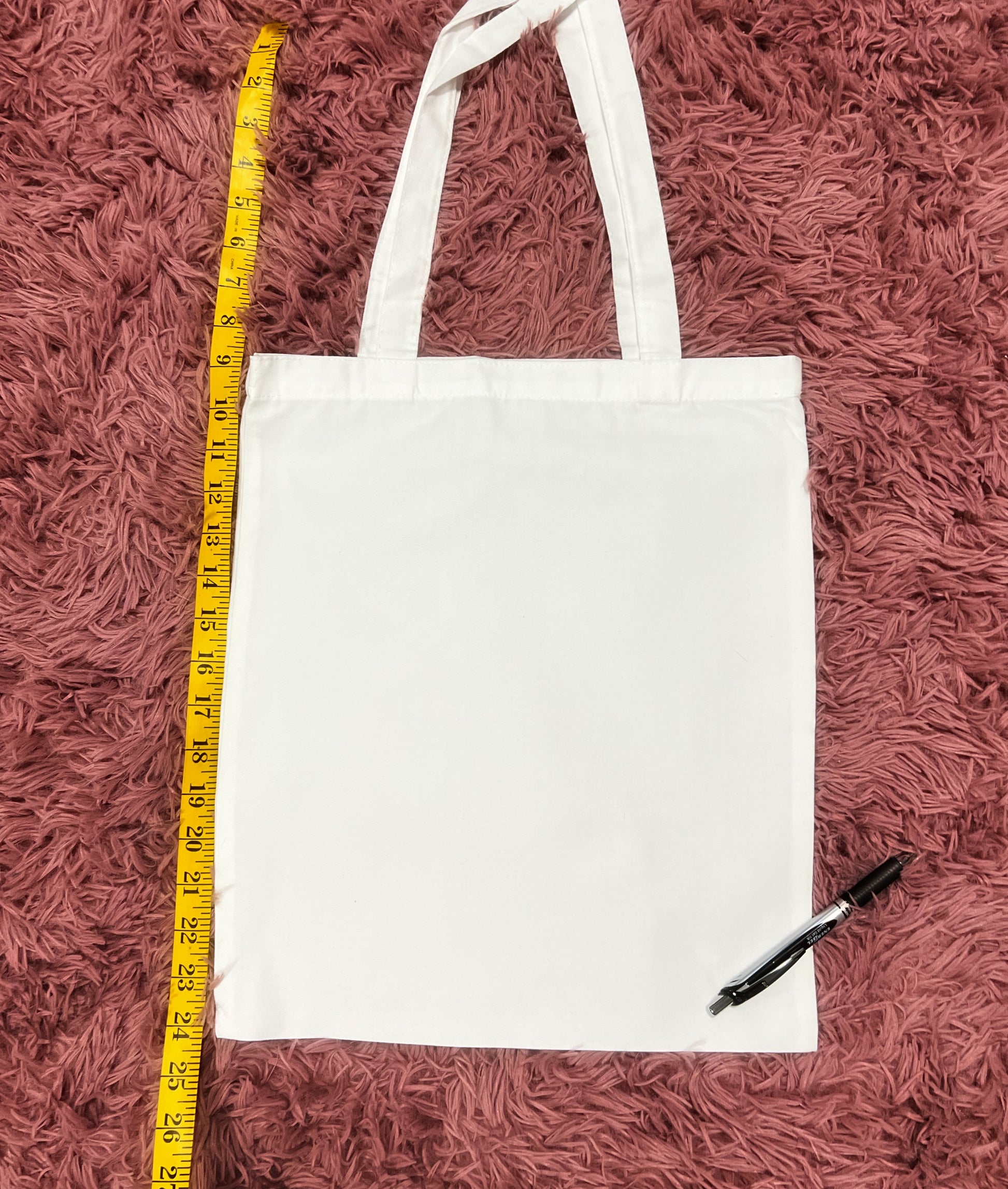 Blank Tote Bag - White