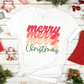 Merry Merry Merry Christmas Transfer HTV
