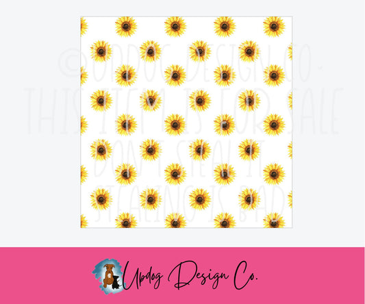 12"x12" Sunflowers #125 Sublimation Print