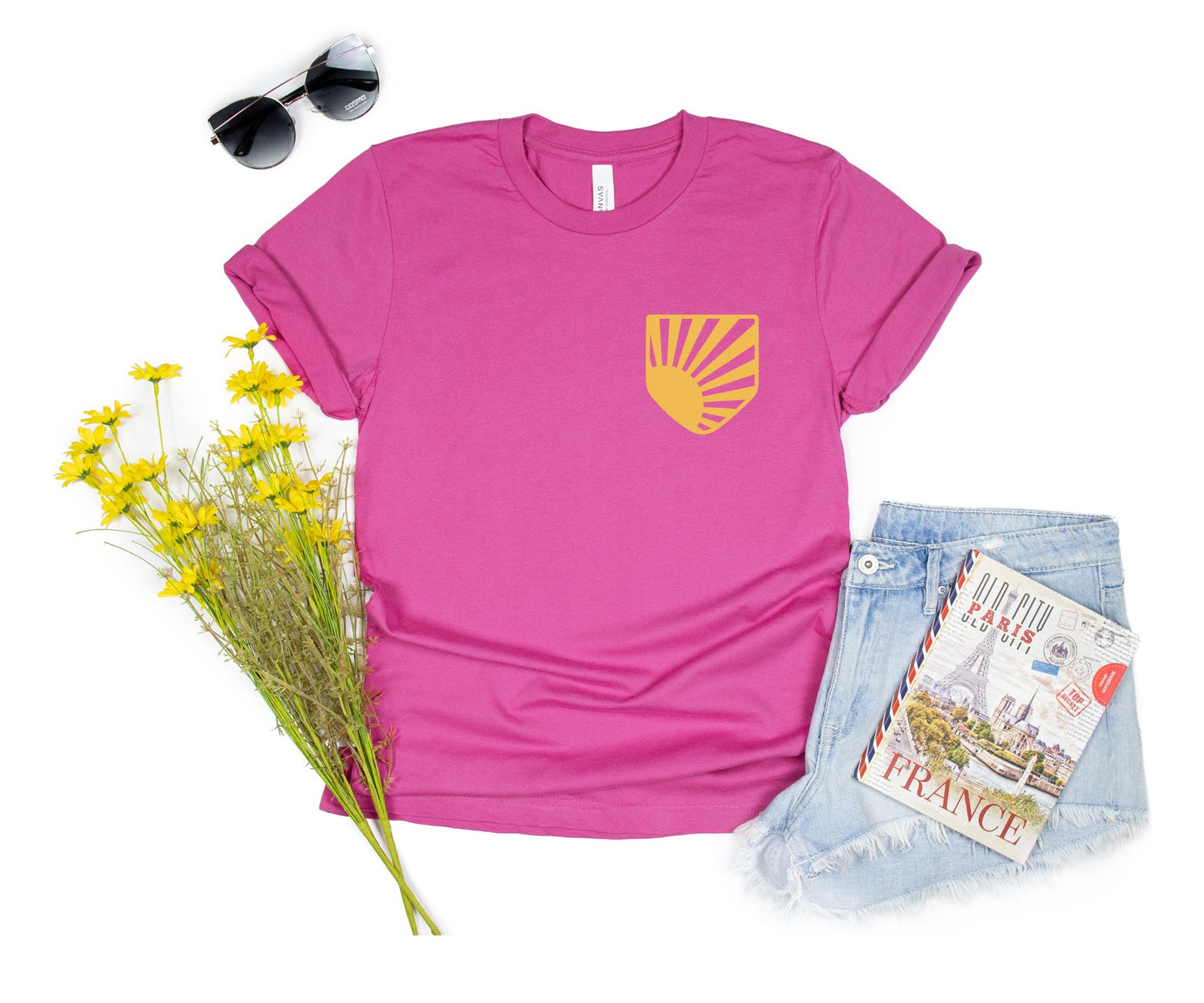 Sunshine Faux Pocket HTV Transfer