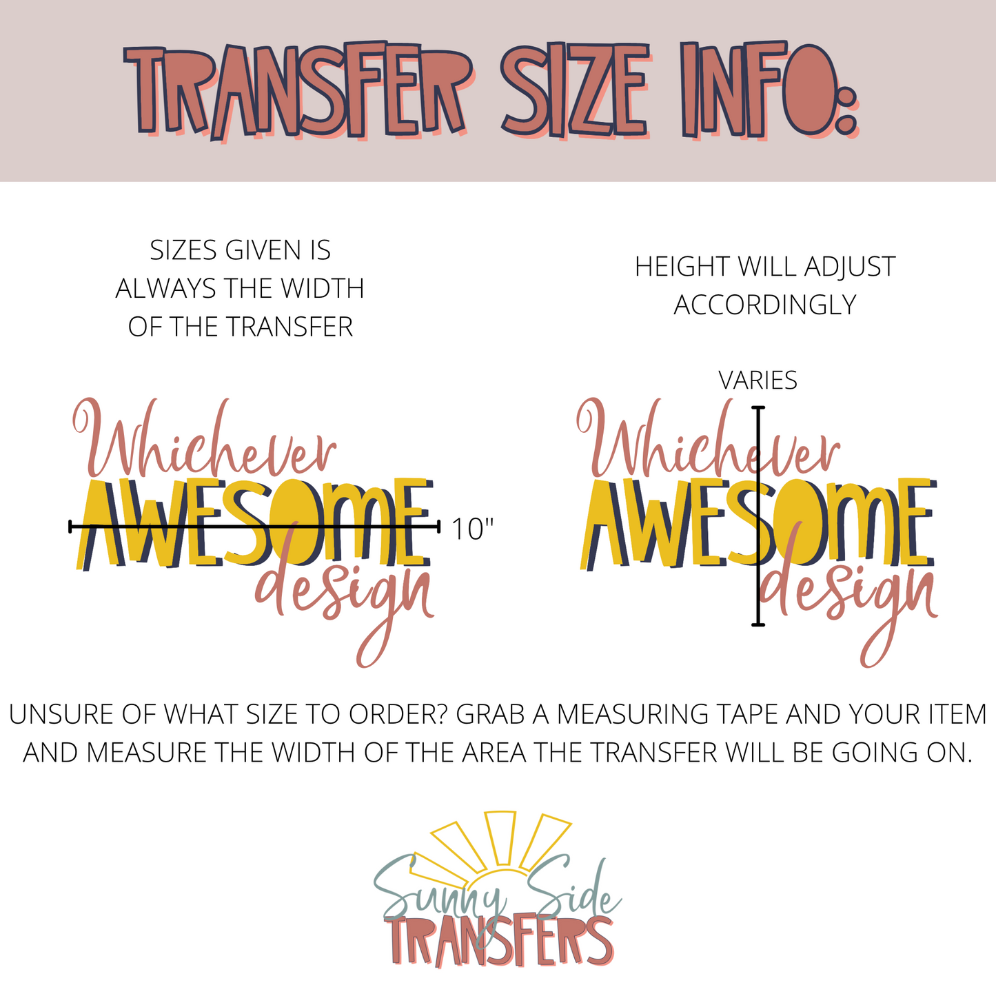 3rd Grade Squad Sublimation Transfer