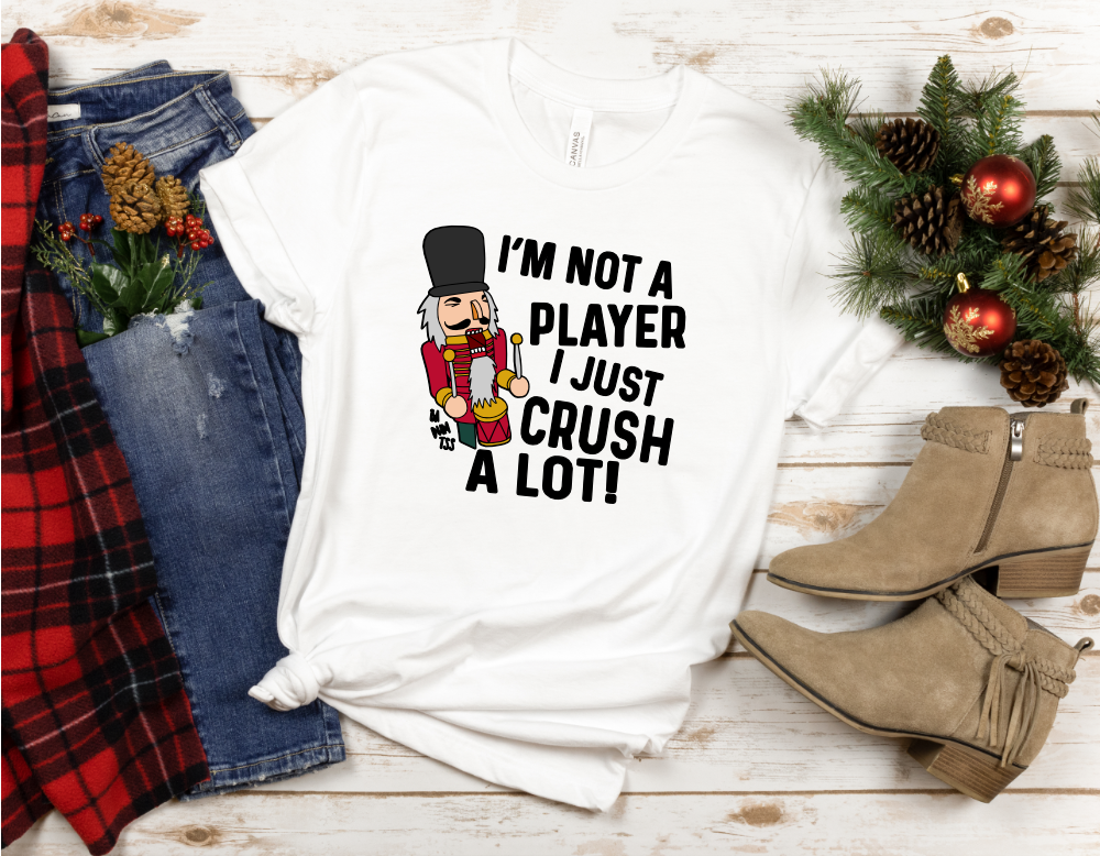 Crush A Lot Christmas HTV Transfer